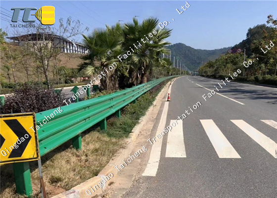 Traffic Safety Barrier W Beam Guard Rails Protecting Road Used Safety Steel Highway Guardrail